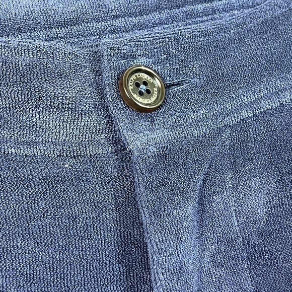 Ralph Lauren Purple Label RLPL XXL 5" Shorts Cotton Terrycloth Buckle Italy Soft - Picture 6 of 11